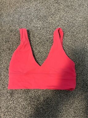 Lululemon Align V-Neck Bra A/B Cup - Pink Glaze